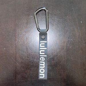 Lululemon Silicone Keychain